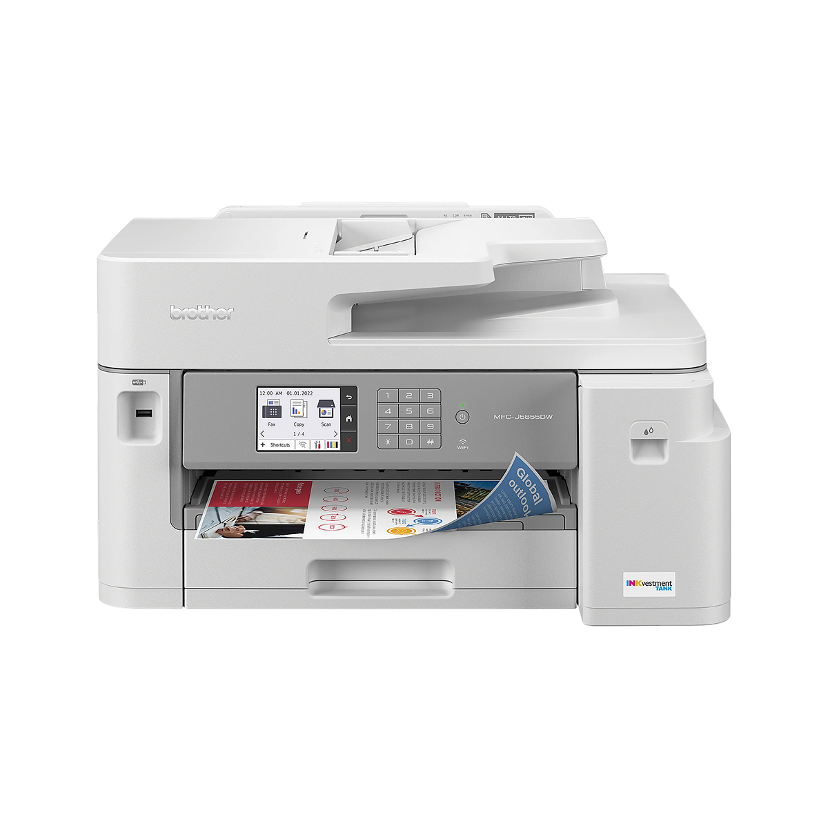 2800 All-in-One Supertank Color Printer – White